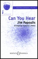 Can You Hear? Three-Part Treble choral sheet music cover